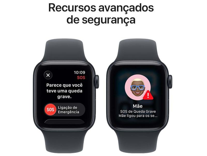 Smartphone Apple iPhone 15 128GB Preto - 5G + Smartwatch Apple